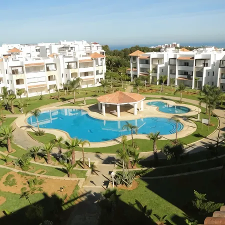 Appart RDJ vue sur mer Asilah Marina Golf