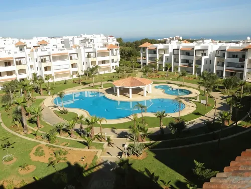 Appart RDJ vue sur mer Asilah Marina Golf - WiFi