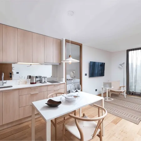 1BR Queen + Sofa Bed in El Golf | Ideal for 3 Guests | WiFi