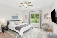 Hearth & Haven  4BR w/ Game Room + Fire Pit Walk to Foley Sports Complex