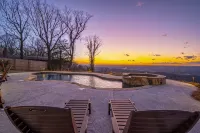 Cozy Cabin in Mentone -  Incredible Views - Swimming Pool - Hot Tub - 5-Star