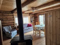 Hand Crafted Log Cabin On The Salmon River With Private Sand Beach - Chalets