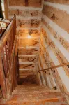 Rustic 1800s' Log Cabin with Modern Amenities on an Old Farm close to Owensboro