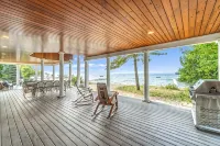 Contemporary Crystal Lake Beachfront Cottage - 4-Star
