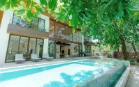 4Br/3.5BA AC Villa, 200m from Beach with Amazing Private Pool, Garden & Parking - Villas