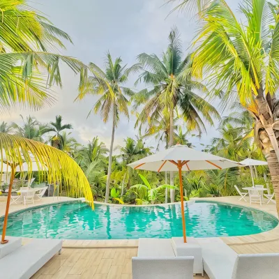 Klingking Mesari Villa & Spa Hoteles cerca de Playa de Kelingking