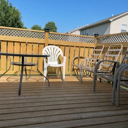 Hello guests, welcome to our ranch house in a quiet neighborhood.