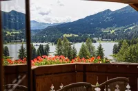 Hotel Waldhaus am See - vue sur la montagne