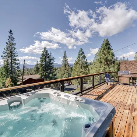 Steps to Beach: Family Home w/ Views in Tahoe City