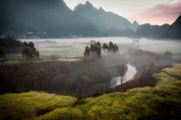 Xingyi Huajiu Homestay - pemandangan pegunungan