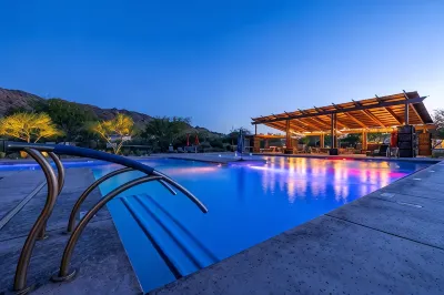 Brand New Modern 3BR Retreat – Pool, Jacuzzi, Gym & Stunning Views Hotels near South Mountain Park