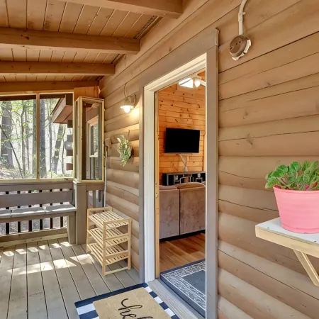 Charming Mountain Ridge View Cozy Cabin near FDR State Park and Callaway Gardens
