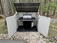 Riverfront cabin, on a secluded section of the Middle Branch, Pere Marquette - Chalets