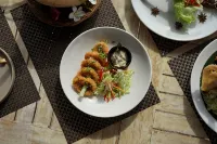 Royal Regantris Villa Karang - Morgenmad