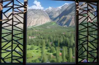 Hunza Serena Hotel - Mountain view