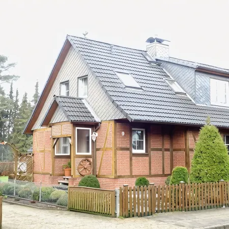 Ferienhaus Heideblüte Schneverdingen Отели в г. Шнефердинген
