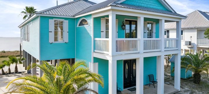 Oceanfront 3Br/2BA. Sleeps 10. Private Beach. Gulf Views. Ocean Springs Hotels in Jackson County