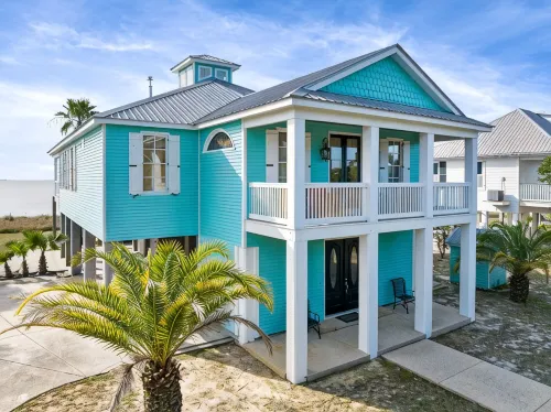 Oceanfront 3Br/2BA. Sleeps 10. Private Beach. Gulf Views. Ocean Springs