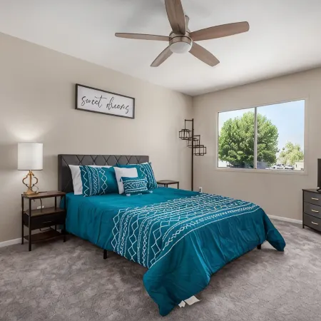 Pet Friendly Townhome with New Furnishings and Private enclosed Patio.