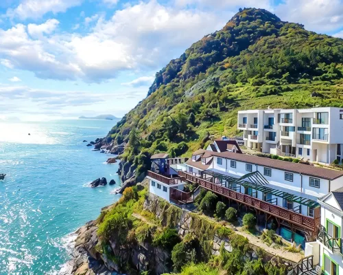 Yeosu Turtle Bay Pension Hotels near Hyangiram Hermitage