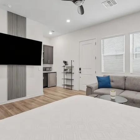 Cozy + Modern Suite by AZ Athletic Grounds!