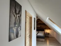 Modern vacation home / chalet with forest view in Dresden - balkon