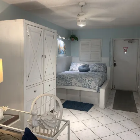 Water and Marina View Condo with Queen Sleeper and Heated Pool.
