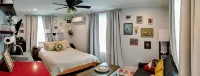 Poolhouse studio, historic neighborhood - 4-Star