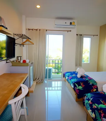 ห้องดีลักซ์ทวิน, เตียงเดี่ยว 2 เตียง