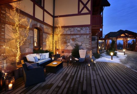 가족 숙소 및 거실 전경