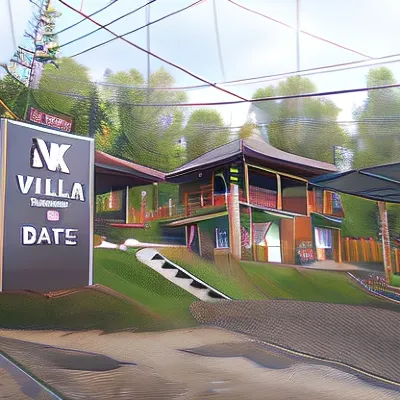 NK Villa Syariah and Cafe Prigen Hotels in der Nähe von Ngopibareng Pintulangit