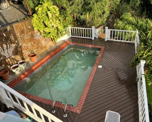 Blue Pearl Villa, St John Usvi-Ocean View, Private Pool, Backup Power, AC, Gated Hotels in Central