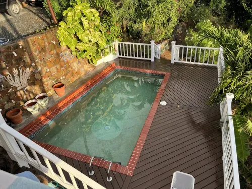 Blue Pearl Villa, St John Usvi-Ocean View, Private Pool, Backup Power, AC, Gated