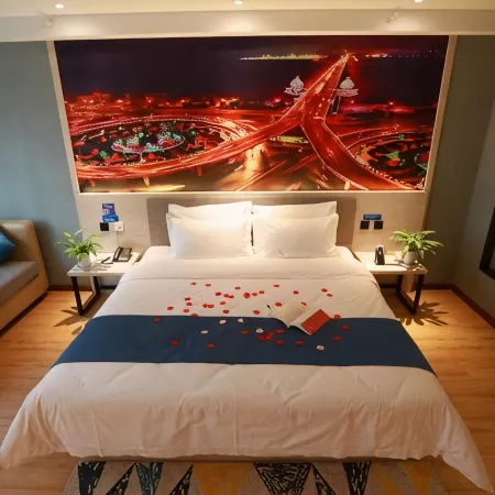 Kunyuan Manju Hotel (Harbin West Wanda Plaza West Railway Station) Отели рядом с достопримечательностью «Железнодорожный вокзал Харбин-Западный»