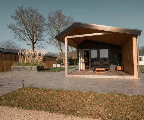 New Luxury Lodge with Meadow View - near National Park Drents-Friese Wold! - 3 estrellas
