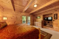 Breath Taking Log Mountain Lodge  inside Rumbling Bald Resort - 2-Star
