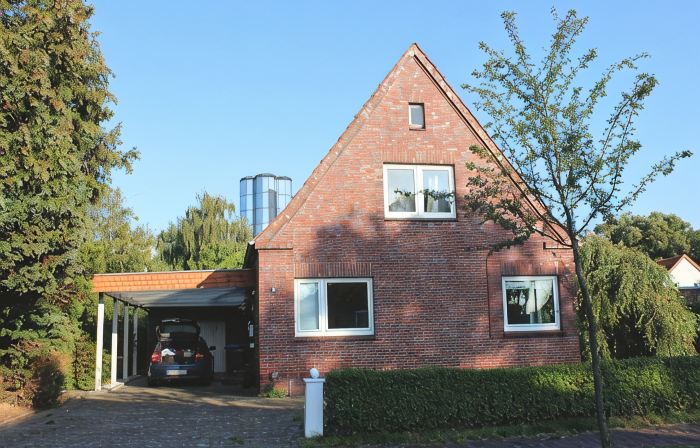 Holiday house in the center of Jever - In the house time-out, outside Frisian-tart