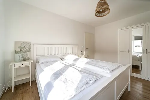 Quiet, ground-floor apartment just outside Quedlinburg, perfect for families