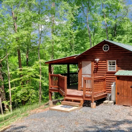Tiny Cabin-HOT TUB, private, quiet side of the Smokies