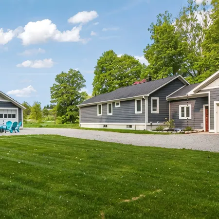 Newly renovated 1950's leelanau trail side cottage