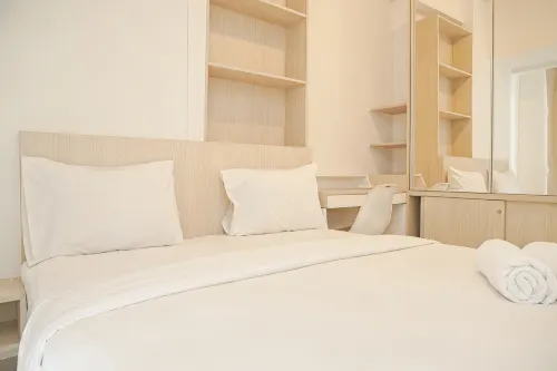 Comfort and Relaxing 2BR (No Kitchen) Tokyo Riverside PIK 2 Apartment By Travelio - Wifi