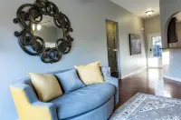 Charming 3-bedroom house in small-town Byron with WiFi, AC, and patio seating.