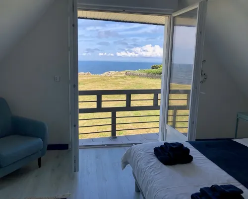 Maison vue mer côte sauvage pointe de la Torche Hotels in Penmarch