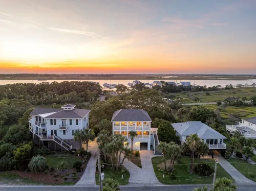 Ocean View~Heated Pool~Hot Tub~Golf~4Bed~2Bunk Rm-Camp Crescent Vacation Rentals - Wi-Fi
