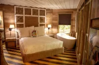 Honeymoon Loft Cabin - Soaking Tub & Fireplace - Walk to Mentone - Chalets