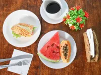 Rede Andrade Porto Center - Bữa sáng
