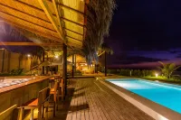 Hoja de Palma Bungalows - Kolam Renang