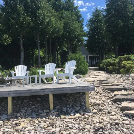 Enjoy fantastic sunsets at this beautiful Door County Waterfront home!