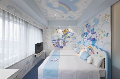 【パシフィックサイド】ハローキティ ルーム (色指定はできません)禁煙 中部国際空港セントレアホテルの写真