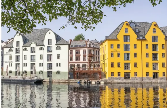 美麗的峽灣景觀，高標準，設備齊全